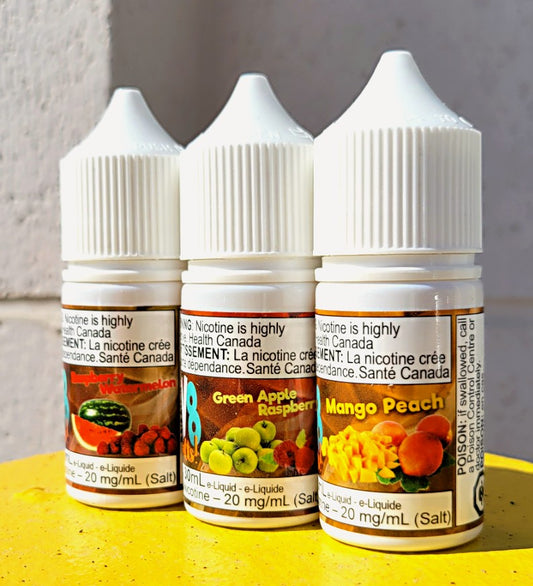 DV8 Salt Nic Ejuice 30ml - Excise Version