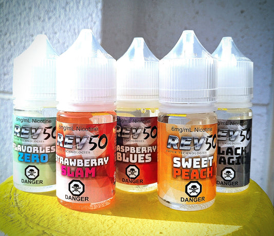 REV 50 Ejuice, 30ml - 50% VG...Closeout!