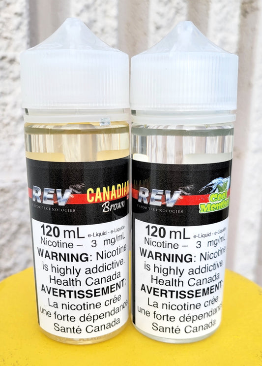 REV Standard 120ml Assorted Nic