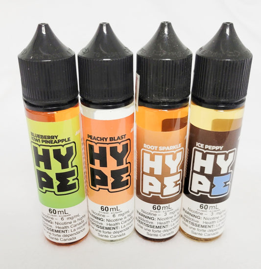 Hype Ejuice 60ml Freebase - Assorted Flavors