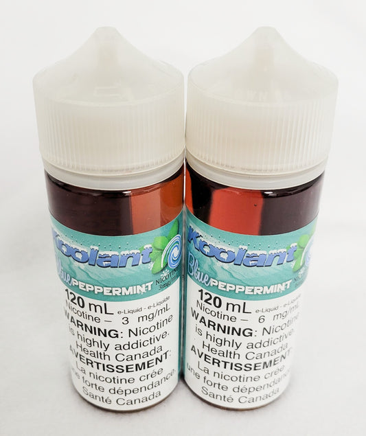 Koolant Ejuice 120ml Bottles - Blue Peppermint Flavor
