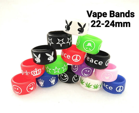 Vape Bands - Cool Designs 22-24mm