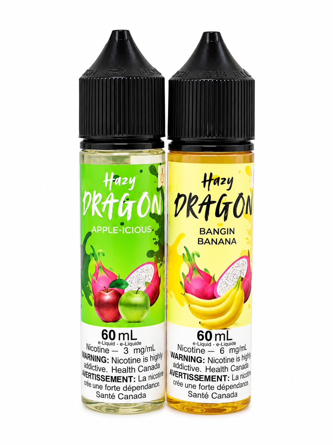 Hazy Dragon Ejuice - 60ml Bottles, Assorted Flavors