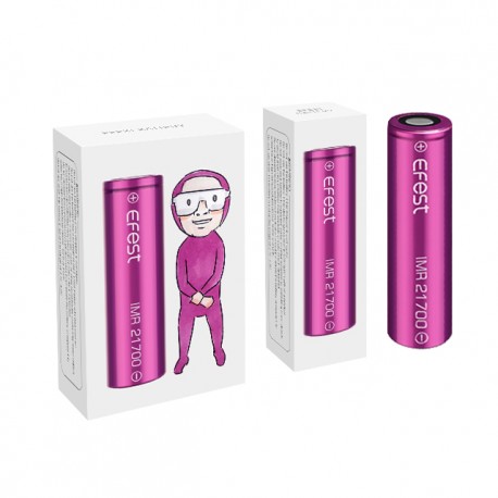 Efest Battery 21700 - 3700 mAh, Single Unit