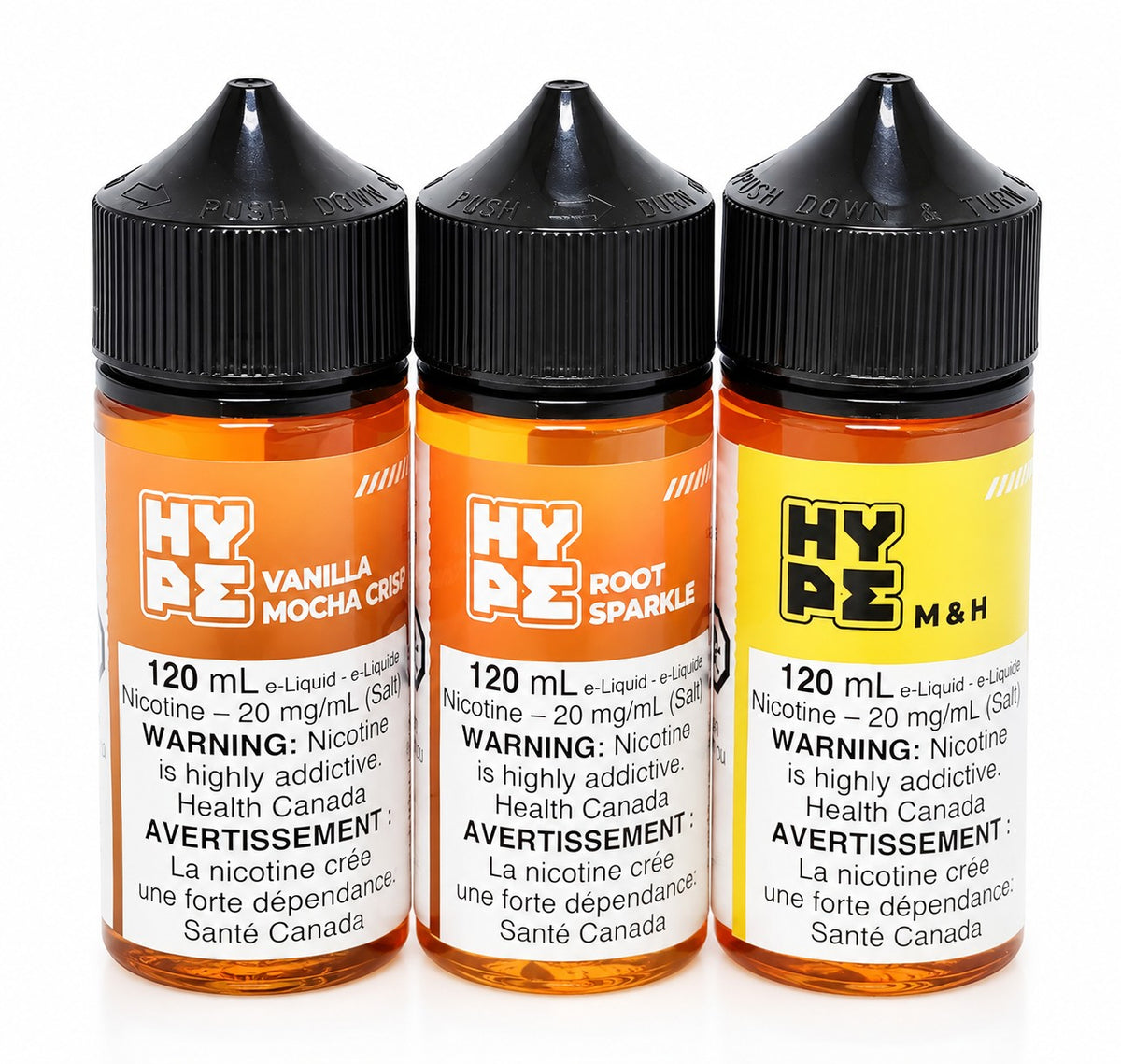Hype Ejuice Salts 20mg - 120ml Bottles